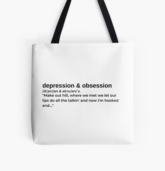 Depression & Obsession by XXXTentacion All Over Print Tote Bag RB3010 product Offical xxxtentacion1 Merch