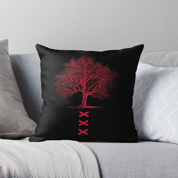 Xxx tree roots Xxxtentacion Shop Throw Pillow RB3010 product Offical xxxtentacion1 Merch