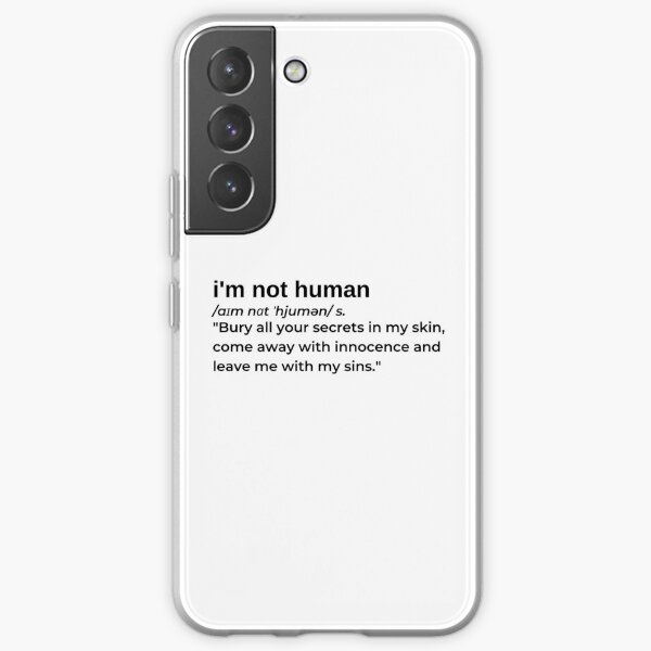 I'm Not Human by XXXTentacion Samsung Galaxy Soft Case RB3010 product Offical xxxtentacion1 Merch