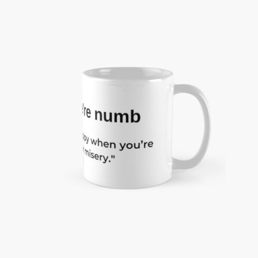 Let's Pretend We're Numb by XXXTentacion Classic Mug RB3010 product Offical xxxtentacion1 Merch