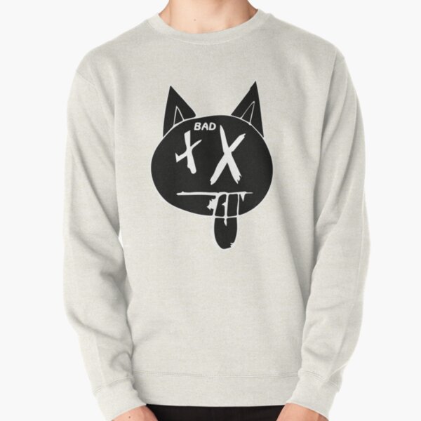 Funny cat Xxxtentacion Shop,Bad Vibes forever   Pullover Sweatshirt RB3010 product Offical xxxtentacion1 Merch