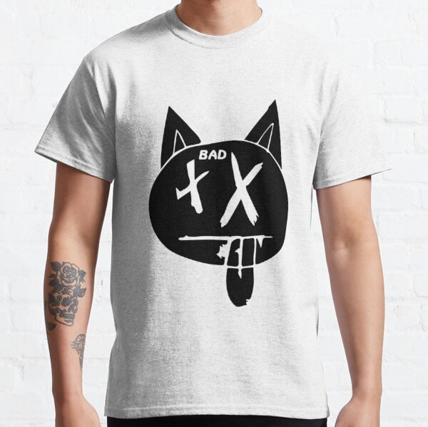 Funny cat Xxxtentacion Shop,Bad Vibes forever   Classic T-Shirt RB3010 product Offical xxxtentacion1 Merch