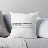 Depression & Obsession by XXXTentacion Throw Pillow RB3010 product Offical xxxtentacion1 Merch
